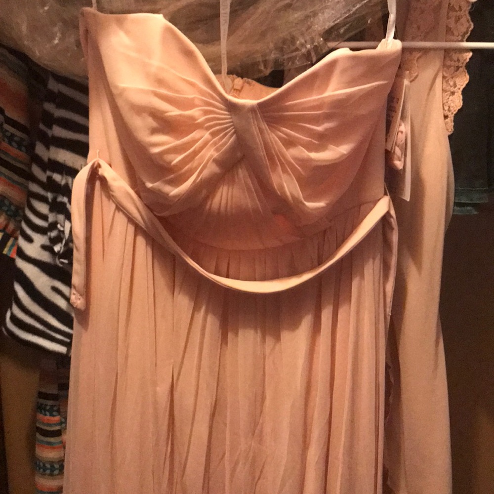 David’s Bridal Versa Bridesmaids dress.